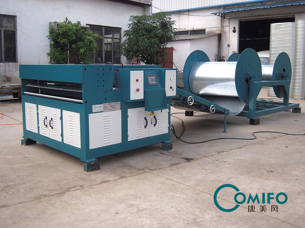 Air duct production line