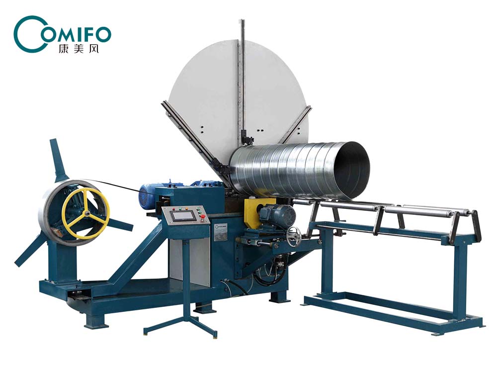 sprial duct forming machine